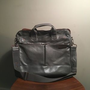 Matt&Nat leather laptop bag